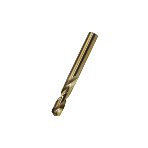 Spiralbohrer HSS-Co DIN 1897 Typ N, rechts geschliffen -gold finish 2,00 mm