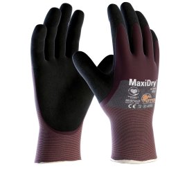 12 Paar Schutzhandschuhe MaxiDry® (56-425) 2372 ATG...