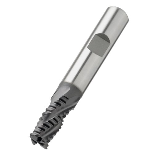 HSS Schruppfräser Typ NR kurze Ausführung beschichtet 6 mm