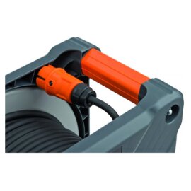 Kunststoff-Kabeltrommel, mit Powerblock, für die Baustelle 33+5m 9211380100 Brennenstuhl