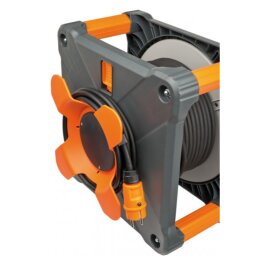 Kunststoff-Kabeltrommel, mit Powerblock, für die Baustelle 50+5m 9211550100 Brennenstuhl