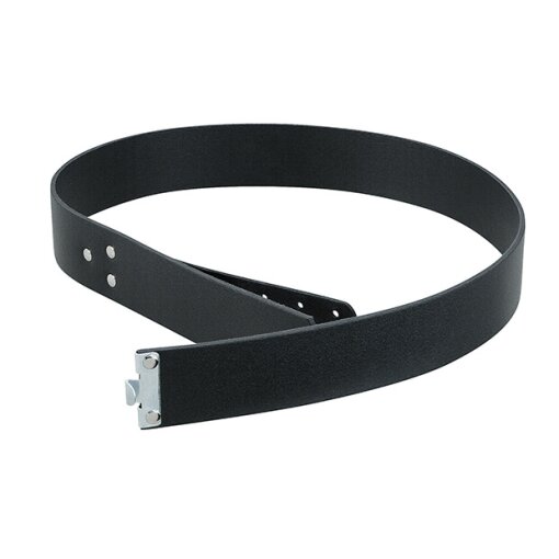 FHB Gürtel Koppel - Dietmar 85000 - Rindleder schwarz 80 cm