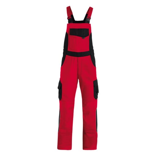 Latzhose Eckhard FHB 130630 rot-schwarz (3320) Gr.60