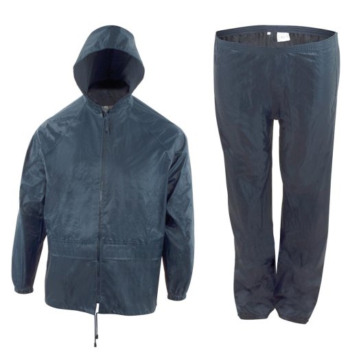 Regenset (Hose/Jacke) blau Gr.M