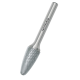 Hartmetall-Frässtift unbeschichtet RBF 12x25x6 70mm HP4