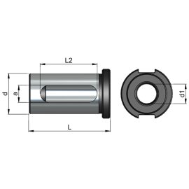 Reduzierbuchse für Bohrstangenhalter 25 / 14 mm