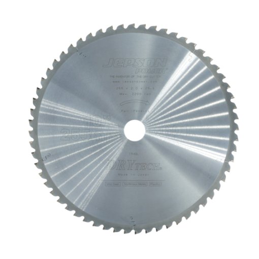 HM-Sägeblatt Drytech® Ø 255 mm / 60Z für unlegierten Stahl (dünnwandig) Jepson