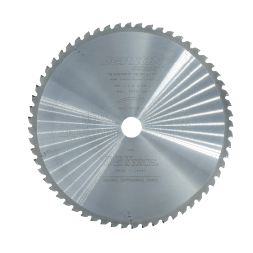 HM-Sägeblatt Drytech® Ø 255 mm / 60Z für unlegierten Stahl (dünnwandig) Jepson