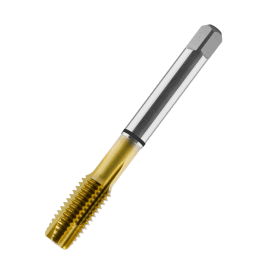 HSS-E-Maschinengewindebohrer Durchgang TIN Drallwinkel 0° M06