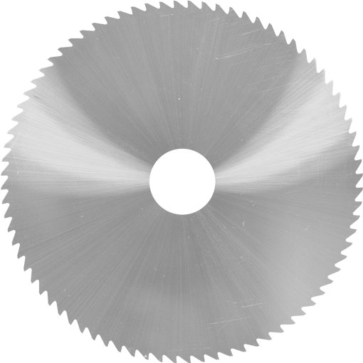 VHM-Kreissägeblatt feine Verzahnung blank 63 mm Schneidenlänge 0,6 mm