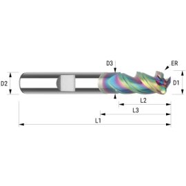 VHM-Torusfräser HPC ta-C