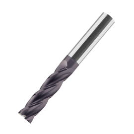 VHM-Schaftfräser lang TIALN Typ N-H HB 6 mm Schneidenlänge 30 mm
