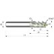 VHM-Schaftfräser HPC ZrN HB 10 x 100 mm