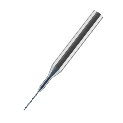 VHM-Micro-Spiralbohrer 5xD HA 0,1 - 1.55 mm