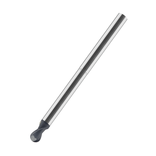 VHM-Mini-Vollradiusfräser HSC Diamond-Line 6+2µm HA 0,8 mm x 8 mm