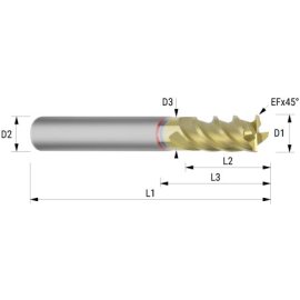 VHM-Schaftfräser HPC Teracon HA