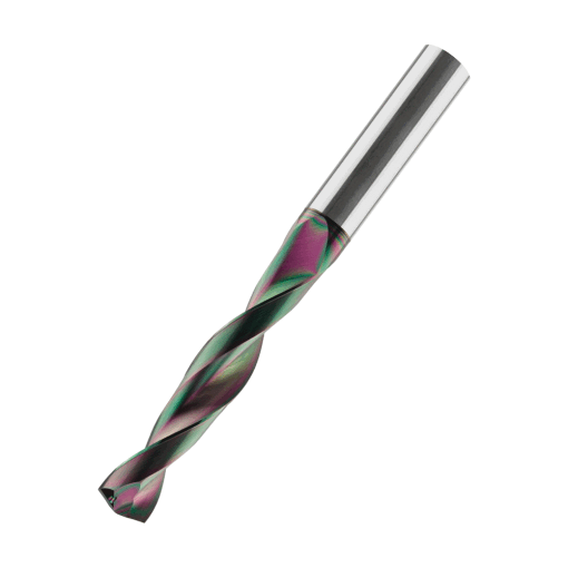 VHM-Spiralbohrer 5xD mit IK ta-C HB 4,4 mm