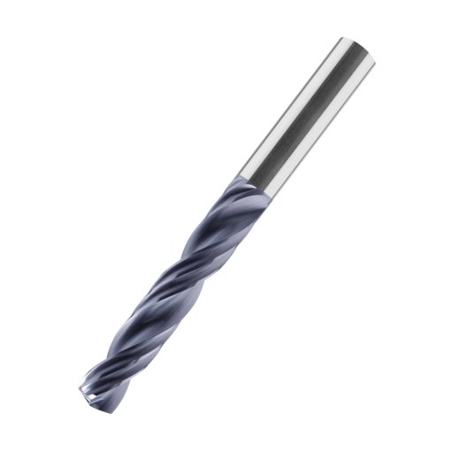 VHM-Bohrreibahle 5xD mit IK TIALN HA 5,01 mm