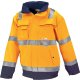 Warnjacke "ARTUR" orange-marine L
