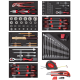 Werkzeugsatz im Werkstattwagen GEDWorker 119-teilig R21562005 GEDORE red