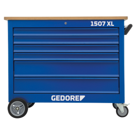 Mobile Werkbank mit Jumbo NFZ Sortiment KL-4999-420 GEDORE