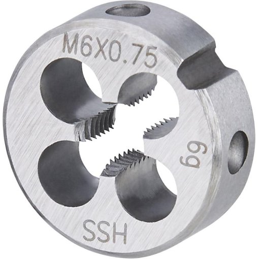 Schneideisen metrisch-fein HSS DIN 13 B FORTIS M7x0,75