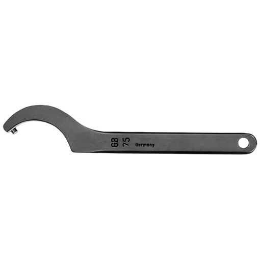 Hakenschlüssel mit Zapfen DIN 1816 260-270x10 mm