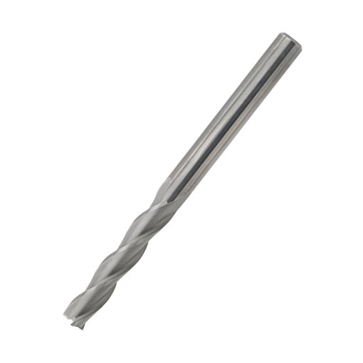 VHM-Schaftfräser extralang DIN 6535-HA N 3 Schneiden blank FORUM 3,0 mm
