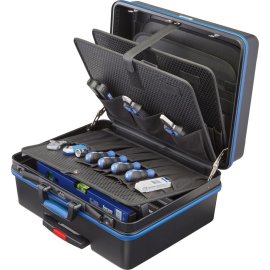Werkzeugkoffer mit Rollen HDPE Tafel mit Taschen FORUM
