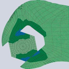 Zangenschlüssel Nr. 86 05 T, mit Befestigungsöse 250 mm