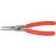 Präzisions-Sicherungsringzange für Innenringe in Bohrungen 12-25 mm Knipex 48 11 J1