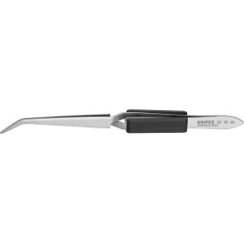 Kreuz-Pinzette Nr. 92 95 90 gebogen vernickelt 160 mm