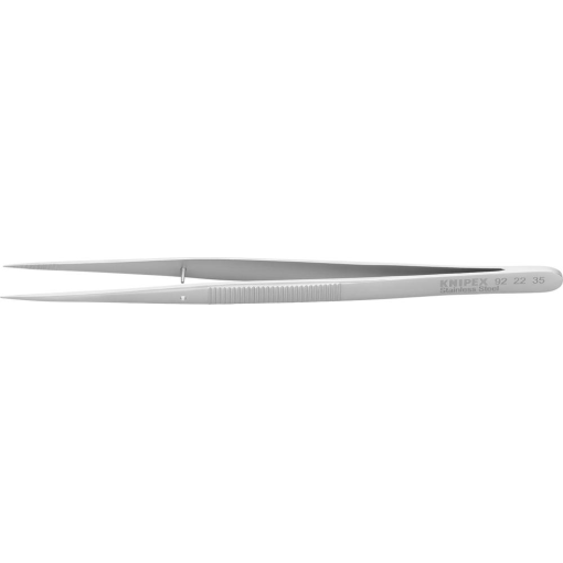 Präzisions-Pinzette Nr. 92 22 35, spitze Form, mit Führungsstift 155 mm