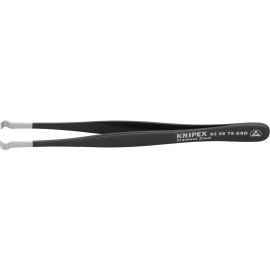 ESD-Präzisions-Pinzette Nr. 92 08 79 schwarz 120 mm