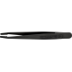 ESD-Kunststoff-Pinzette Nr. 92 09 04 schwarz 115 mm