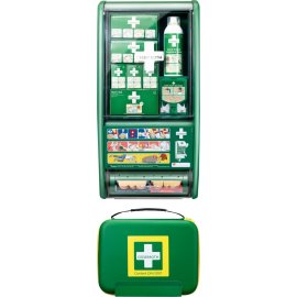 Erste Hilfe Station, First Aid Station Set, DIN 13157 CEDERROTH