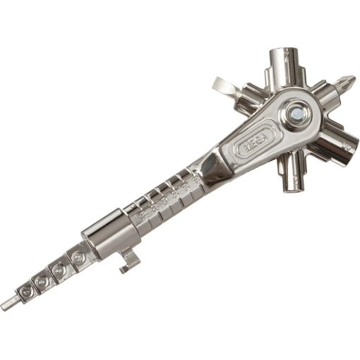 Schaltschrank-Schlüssel Vernickelt  171 mm