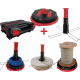 Kabeltrommel- Auf und -Abroller-Set XB 300 Komplett Set 2-teilig