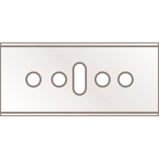 10 Stück Industrieklinge 2-seitiger Schliff Standard