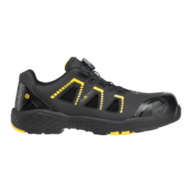Sandale Adam S1PS SR ESD 223011 schwarz-gelb