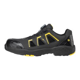 Sandale Adam S1PS SR ESD 223011 schwarz-gelb Gr. 42