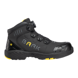 Arbeitsstiefel Alexander S3S ESD 223013 schwarz-gelb