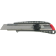 Cuttermesser mit Feststellrad Metallgehäuse 18 mm mit 1 Klinge