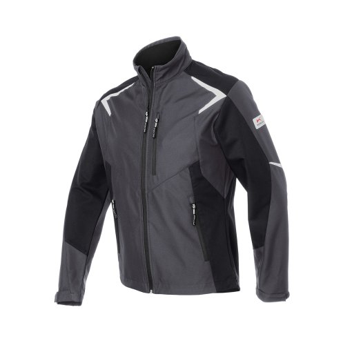 Kübler Softshell Jacke BODYFORCE anthrazit/schwarz Gr. L