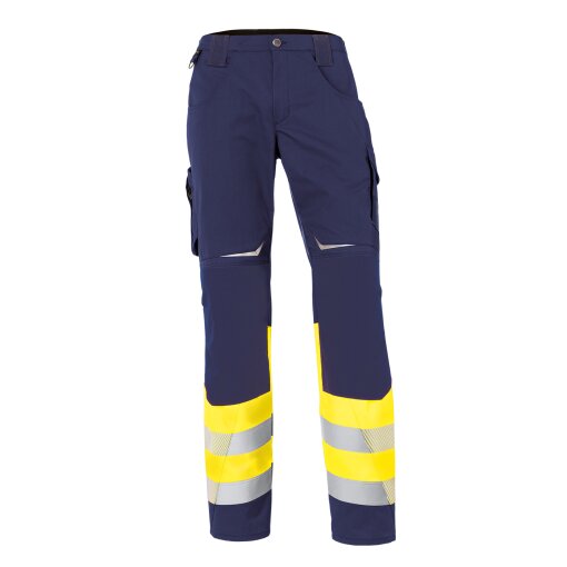 Kübler REFLECTIQ Hose Klasse 1 warngelb/dunkelblau Gr. 28K