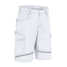 Kübler Shorts ICONIQ cotton weiß/anthrazit Gr. 50