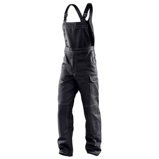 Kübler Latzhose ORGANIQ schwarz Gr. 50
