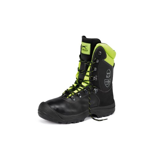 Kübler Schnittschutzstiefel FOREST S3 8150 schwarz/warngelb Gr. 43