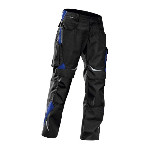 Kübler Hose PULSSCHLAG HIGH 2324 schwarz/kbl.blau Gr. 90