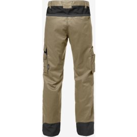 Arbeitshose 2555 STFP FRISTADS Khaki/Schwarz Gr. D116
